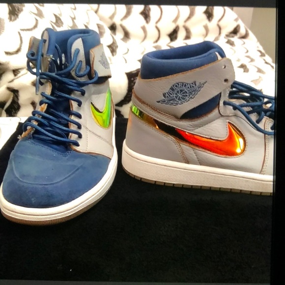 Nike Other - Nike Air Jordan Blue / Gray Size 9